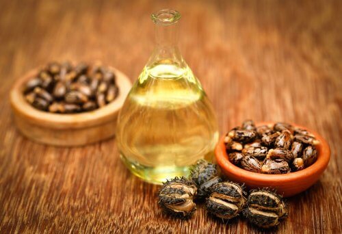 Castor oil and vitamin E treatment